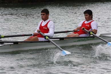 Louis AURADON, Pierre SAURINE (Cadet - 4000m) - NC