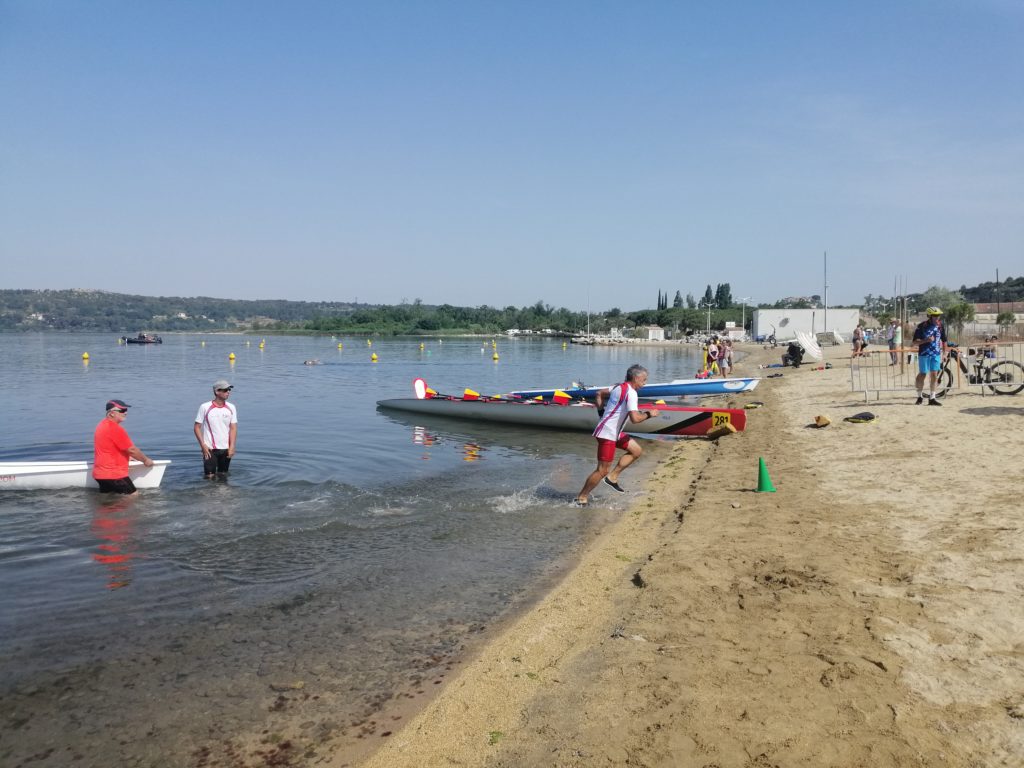 Beach rowing St Chamas